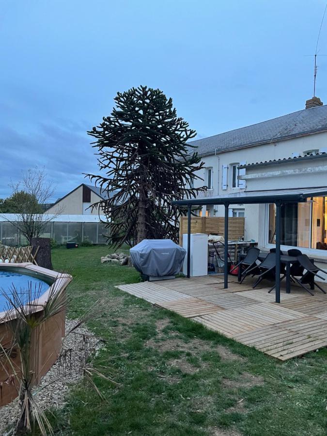 Appartement Chaleureux Au Calme Proche Du Chateau Mauleon Bagian luar foto